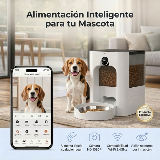 DISPENSADOR DE COMIDA INTELIGENTE